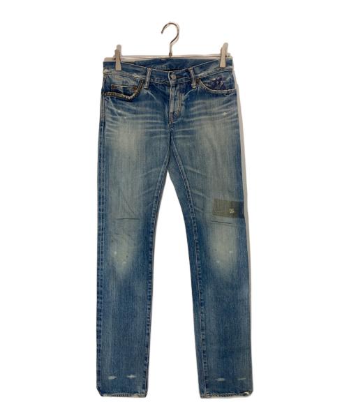 Hysteric Glamour（ヒステリックグラマー）Hysteric Glamour (ヒステリックグラマー) スタッズデニムパンツ インディゴ サイズ:Ｓの古着・服飾アイテム