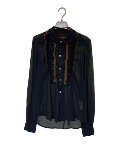 中古・古着通販】COMME des GARCONS (コムデギャルソン) フリルシャツ