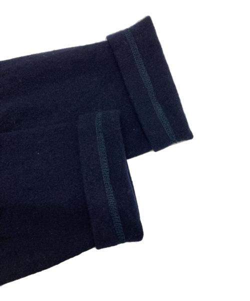 COMME des GARCONS HOMME PLUS（コムデギャルソンオムプリュス）COMME des GARCONS HOMME PLUS (コムデギャルソンオムプリュス) ウールナイロンデザインニット ネイビー サイズ:-の古着・服飾アイテム