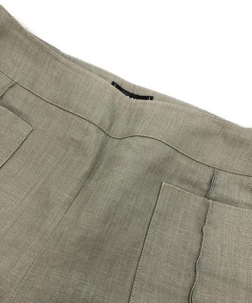 CHANEL（シャネル）CHANEL (シャネル) リネンパンツ カーキ サイズ:36の古着・服飾アイテム