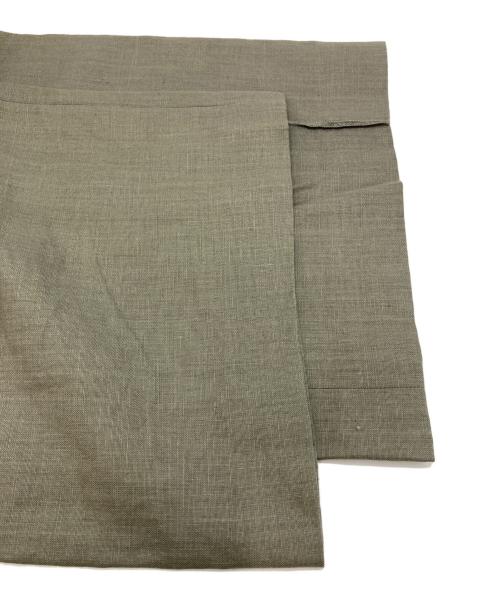 CHANEL（シャネル）CHANEL (シャネル) リネンパンツ カーキ サイズ:36の古着・服飾アイテム