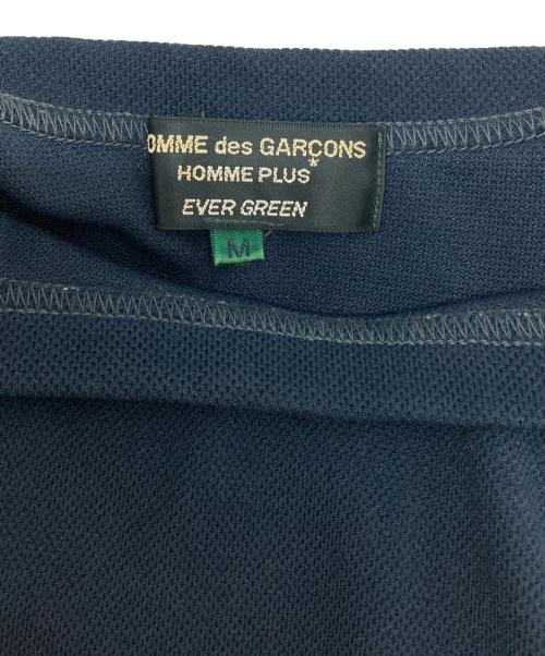 COMME des GARCONS HOMME PLUS（コムデギャルソンオムプリュス）COMME des GARCONS HOMME PLUS (コムデギャルソンオムプリュス) パイピングショートカットソー ネイビー サイズ:Mの古着・服飾アイテム