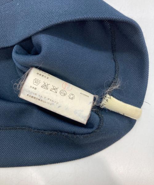 COMME des GARCONS HOMME PLUS（コムデギャルソンオムプリュス）COMME des GARCONS HOMME PLUS (コムデギャルソンオムプリュス) パイピングショートカットソー ネイビー サイズ:Mの古着・服飾アイテム