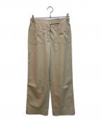 CHANELシャネル）の古着「ストレートパンツ」｜ベージュ