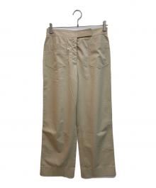 CHANEL（シャネル）の古着「ストレートパンツ」｜ベージュ