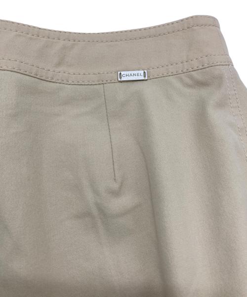 CHANEL（シャネル）CHANEL (シャネル) ストレートパンツ ベージュ サイズ:38の古着・服飾アイテム