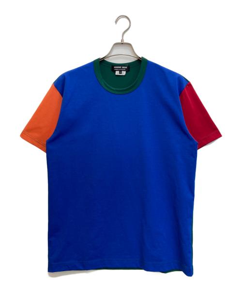 COMME des GARCONS HOMME DEUX（コムデギャルソン オム ドゥ）COMME des GARCONS HOMME DEUX (コムデギャルソン オム ドゥ) クレイジーパターンTシャツ マルチカラー サイズ:Lの古着・服飾アイテム