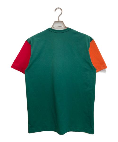 COMME des GARCONS HOMME DEUX（コムデギャルソン オム ドゥ）COMME des GARCONS HOMME DEUX (コムデギャルソン オム ドゥ) クレイジーパターンTシャツ マルチカラー サイズ:Lの古着・服飾アイテム
