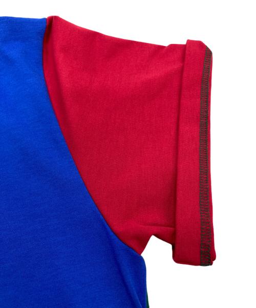 COMME des GARCONS HOMME DEUX（コムデギャルソン オム ドゥ）COMME des GARCONS HOMME DEUX (コムデギャルソン オム ドゥ) クレイジーパターンTシャツ マルチカラー サイズ:Lの古着・服飾アイテム