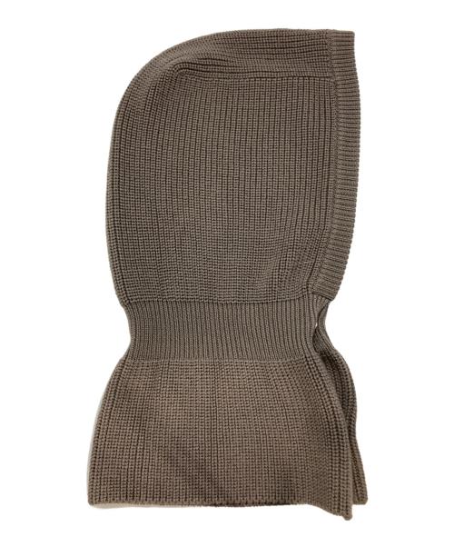 BATONER（バトナ―）BATONER (バトナ―) SOLID WOOL BALACLAVA ベージュ サイズ:-の古着・服飾アイテム
