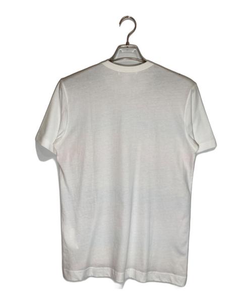 COMME des GARCONS SHIRT（コムデギャルソンシャツ）COMME des GARCONS SHIRT (コムデギャルソンシャツ) 切替マルチボーダーTシャツ マルチカラー サイズ:SIZE Mの古着・服飾アイテム
