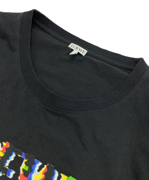 LOEWE（ロエベ）LOEWE (ロエベ) アナグラムプリントTシャツ ブラック サイズ:ＸＬの古着・服飾アイテム