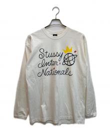 stussy（ステューシー）の古着「ロングスリーブカットソー」｜ホワイト