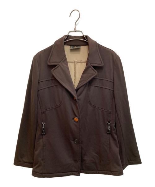 FENDI（フェンディ）FENDI (フェンディ) オールドテーラードジャケット ブラウン サイズ:40の古着・服飾アイテム
