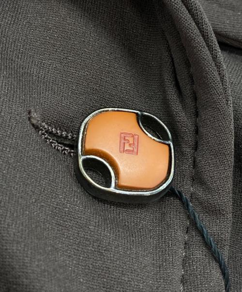 FENDI（フェンディ）FENDI (フェンディ) オールドテーラードジャケット ブラウン サイズ:40の古着・服飾アイテム