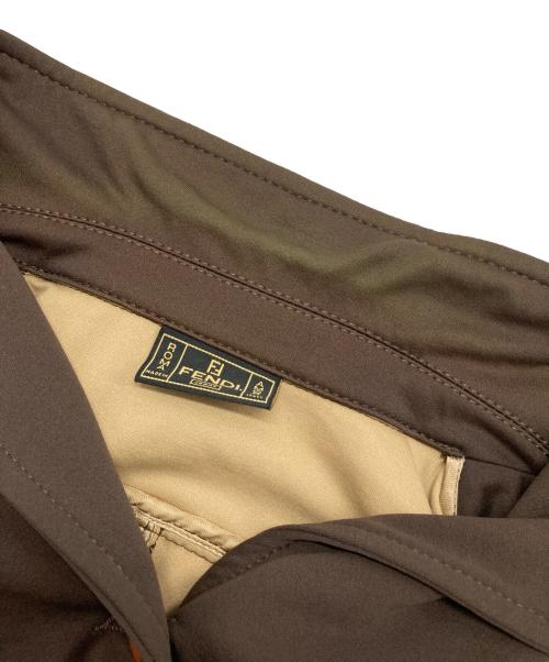 FENDI（フェンディ）FENDI (フェンディ) オールドテーラードジャケット ブラウン サイズ:40の古着・服飾アイテム