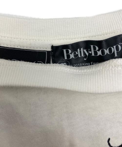 Ed Hardy（エド ハーディー）ED HARDY (エド ハーディー) プリントTシャツ ホワイト サイズ:Lの古着・服飾アイテム