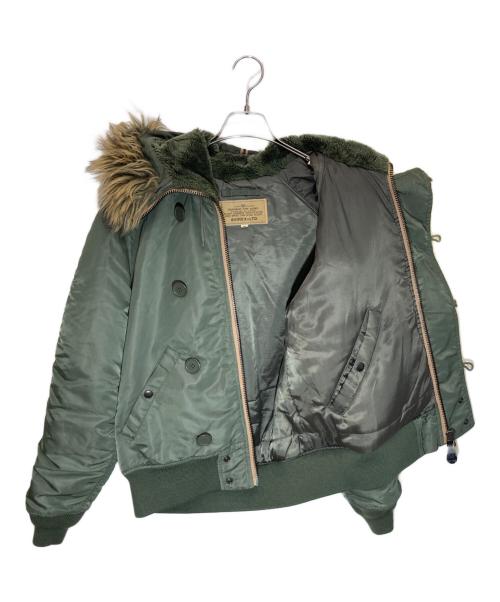 AVIREX（アヴィレックス）AVIREX (アヴィレックス) N-2Bフライトジャケット オリーブ サイズ:Ⅿの古着・服飾アイテム