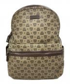 MCMエムシーエム）の古着「ヴィセトス バックパック」｜ベージュ