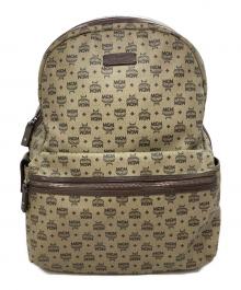 MCM（エムシーエム）の古着「ヴィセトス バックパック」｜ベージュ