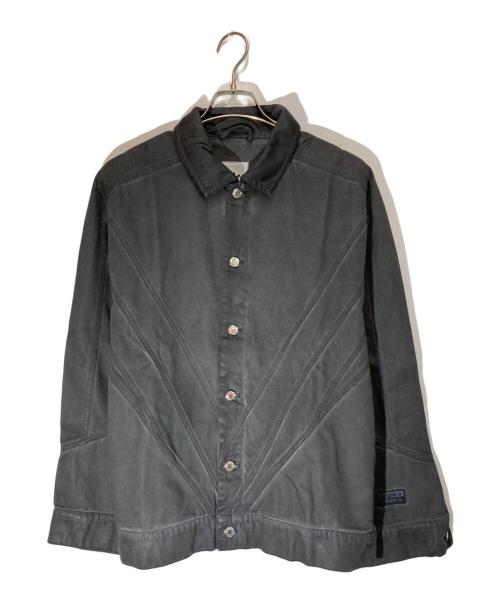 adidas（アディダス）adidas (アディダス) R.Y.V デニムジャケット グレー サイズ:SIZE Oの古着・服飾アイテム