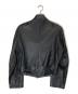 WORK SHOP (ワークショップ) Y'S for men (ワイズフォーメン) ショートレザージャケット ブラック サイズ:-：35000円