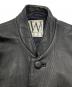 中古・古着 WORK SHOP (ワークショップ) Y'S for men (ワイズフォーメン) ショートレザージャケット ブラック サイズ:-：35000円