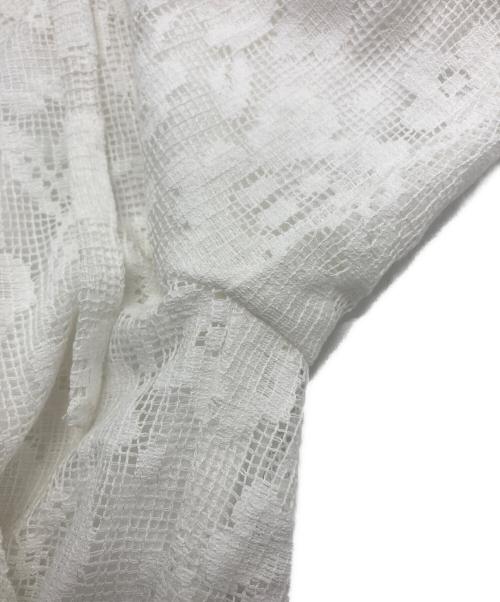 .A（ドットエー）.A (ドットエー) クロシェレースイージーパンツ ホワイト サイズ:SIZE Freeの古着・服飾アイテム