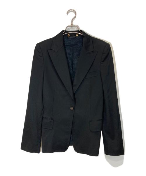 GUCCI（グッチ）GUCCI (グッチ) テーラードジャケット ブラック サイズ:46の古着・服飾アイテム