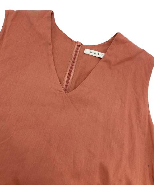 MARIHA（マリハ）MARIHA (マリハ) ノースリーブワンピース ピンク サイズ:SIZE S (36)の古着・服飾アイテム