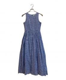 MARIHA（マリハ）の古着「ノースリーブワンピース」｜ブルー