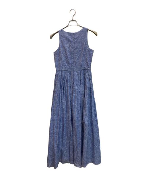 MARIHA（マリハ）MARIHA (マリハ) ノースリーブワンピース ブルー サイズ:SIZE S (36)の古着・服飾アイテム