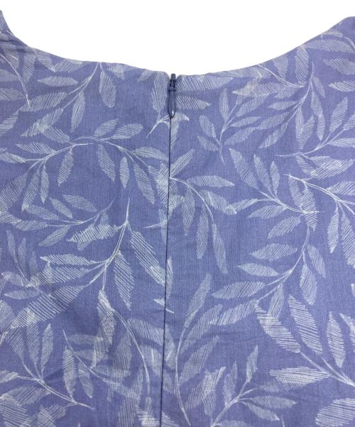 MARIHA（マリハ）MARIHA (マリハ) ノースリーブワンピース ブルー サイズ:SIZE S (36)の古着・服飾アイテム