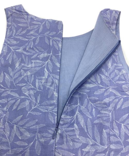 MARIHA（マリハ）MARIHA (マリハ) ノースリーブワンピース ブルー サイズ:SIZE S (36)の古着・服飾アイテム