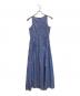 MARIHA (マリハ) ノースリーブワンピース ブルー サイズ:SIZE S (36)：5000円