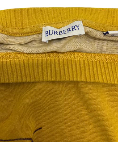 BURBERRY（バーバリー）BURBERRY (バーバリー) グラデージョンロングスリーブカットソー イエロー×パープル サイズ:XXLの古着・服飾アイテム