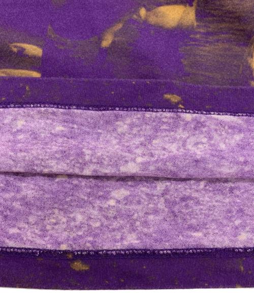 BURBERRY（バーバリー）BURBERRY (バーバリー) グラデージョンロングスリーブカットソー イエロー×パープル サイズ:XXLの古着・服飾アイテム