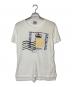 Vivienne Westwood man（ヴィヴィアン ウェストウッド マン）の古着「“ORB STAMP” T-SHIRT」｜ホワイト