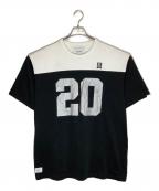 WTAPSダブルタップス）の古着「ナンバリングTシャツ」｜ブラック×ホワイト