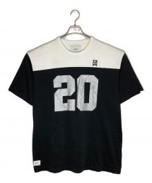 WTAPS（ダブルタップス）の古着「ナンバリングTシャツ」｜ブラック×ホワイト