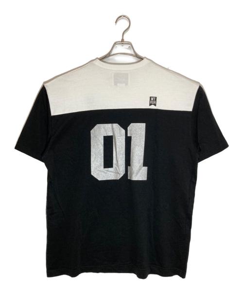 WTAPS（ダブルタップス）WTAPS (ダブルタップス) ナンバリングTシャツ ブラック×ホワイト サイズ:SIZE X04の古着・服飾アイテム