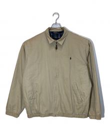 POLO RALPH LAUREN（ポロ・ラルフローレン）の古着「スイングトップ」｜ベージュ