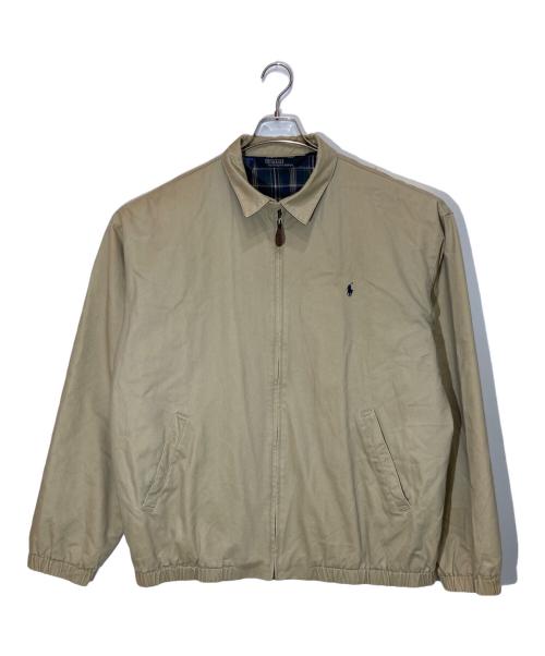 POLO RALPH LAUREN（ポロ・ラルフローレン）POLO RALPH LAUREN (ポロ・ラルフローレン) スイングトップ ベージュ サイズ:ＸＬの古着・服飾アイテム