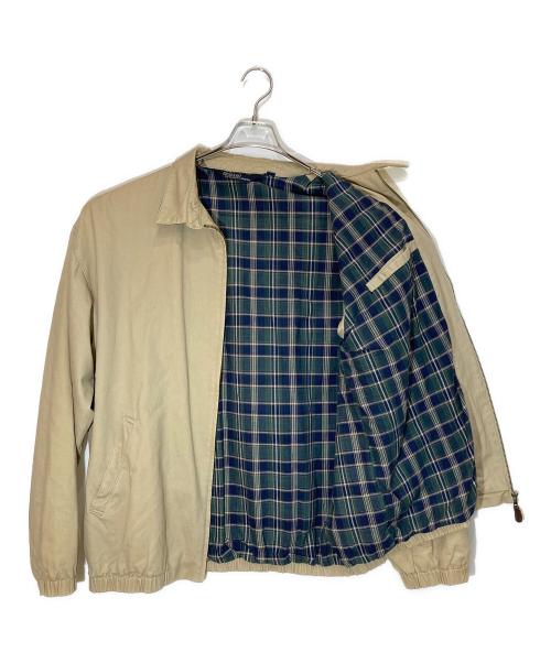 POLO RALPH LAUREN（ポロ・ラルフローレン）POLO RALPH LAUREN (ポロ・ラルフローレン) スイングトップ ベージュ サイズ:ＸＬの古着・服飾アイテム