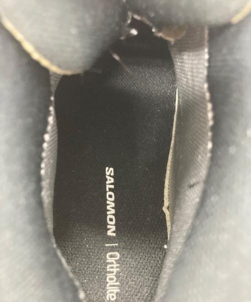 SALOMON（サロモン）SALOMON (サロモン) トレッキングシューズ ブラック×カーキ サイズ:29の古着・服飾アイテム