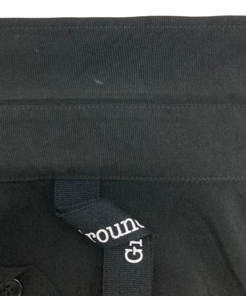 GROUND Y（グラウンドワイ）GROUND Y (グラウンドワイ) ロングシャツ ブラック サイズ:3の古着・服飾アイテム