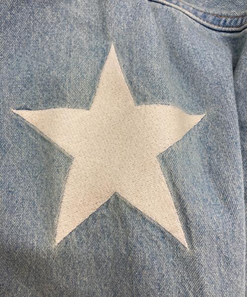 キン肉マン（キンニクマン）キン肉マン (キンニクマン) テリーマン デニムシャツ ブルー サイズ:XLの古着・服飾アイテム