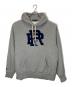 POLO RALPH LAUREN（ポロ・ラルフローレン）の古着「ロゴプルオーバーパーカー」｜グレー