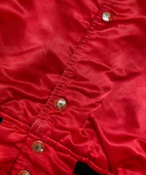 STARTER（スターター）STARTER (スターター) スタジャン レッド サイズ:Lの古着・服飾アイテム
