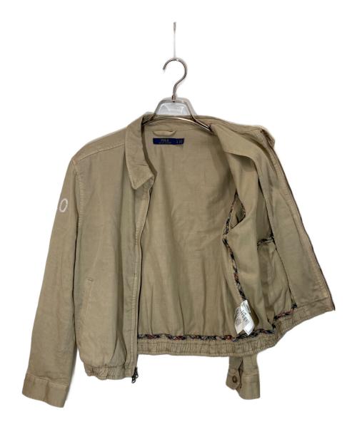 POLO RALPH LAUREN（ポロ・ラルフローレン）POLO RALPH LAUREN (ポロ・ラルフローレン) スイングトップ ベージュ サイズ:Lの古着・服飾アイテム